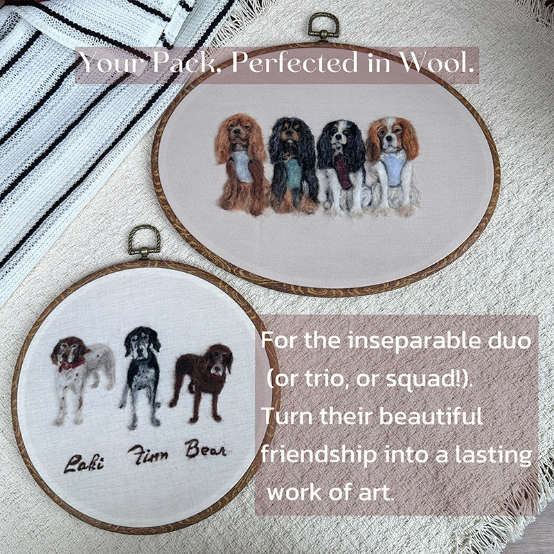 Pet’s friendship(two, three, and four pets)