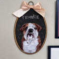 Custom Pet Wool Felt Portrait - Bespoke Fiber Art